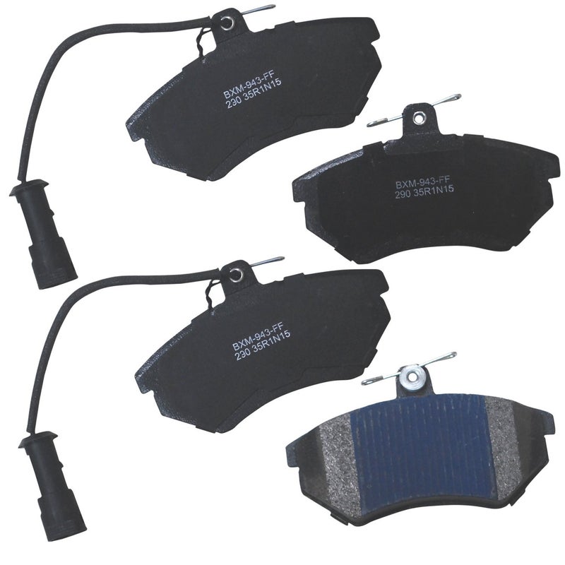 Bendix Premium SBM290 Semi-Metallic Front Brake Pads for Select Models Audi 80, 80 Quattro, 90, 90 100, 100 5000, 5000 Quattro - Image 1